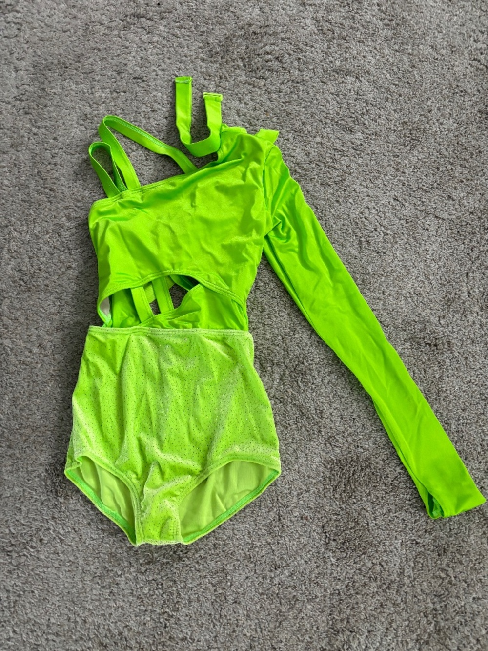 Weissman Adult XS Lime Green Jazz Costume